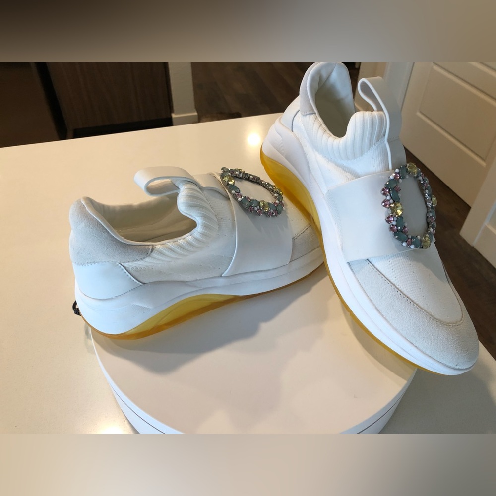 Karl Lagerfeld Jeweled Sneakers